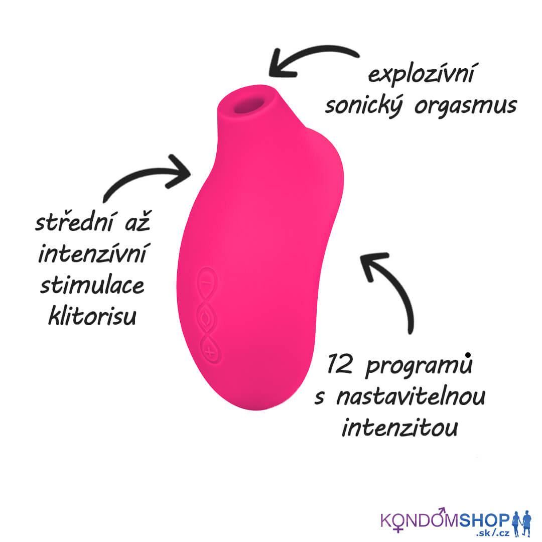 LELO Sona 2 tlakový stimulátor na klitoris