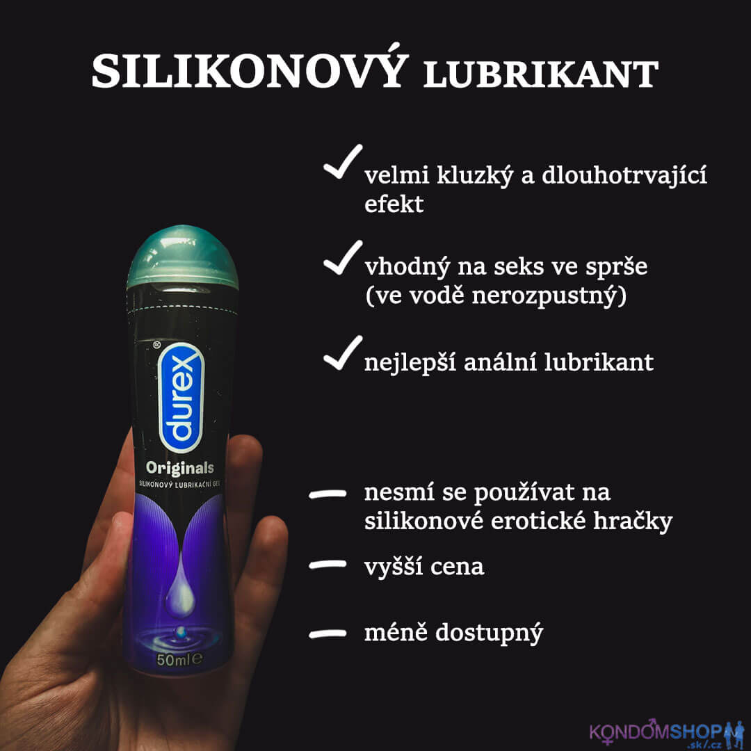 silikónový lubrikant výhody a nevýhody