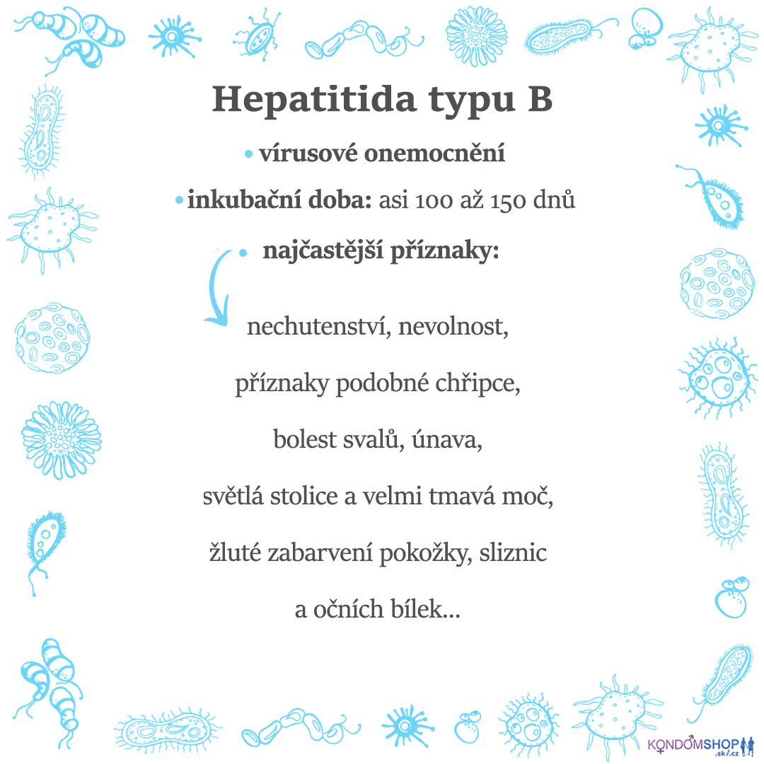 pohlavní choroby příznaky hepatitída typu B