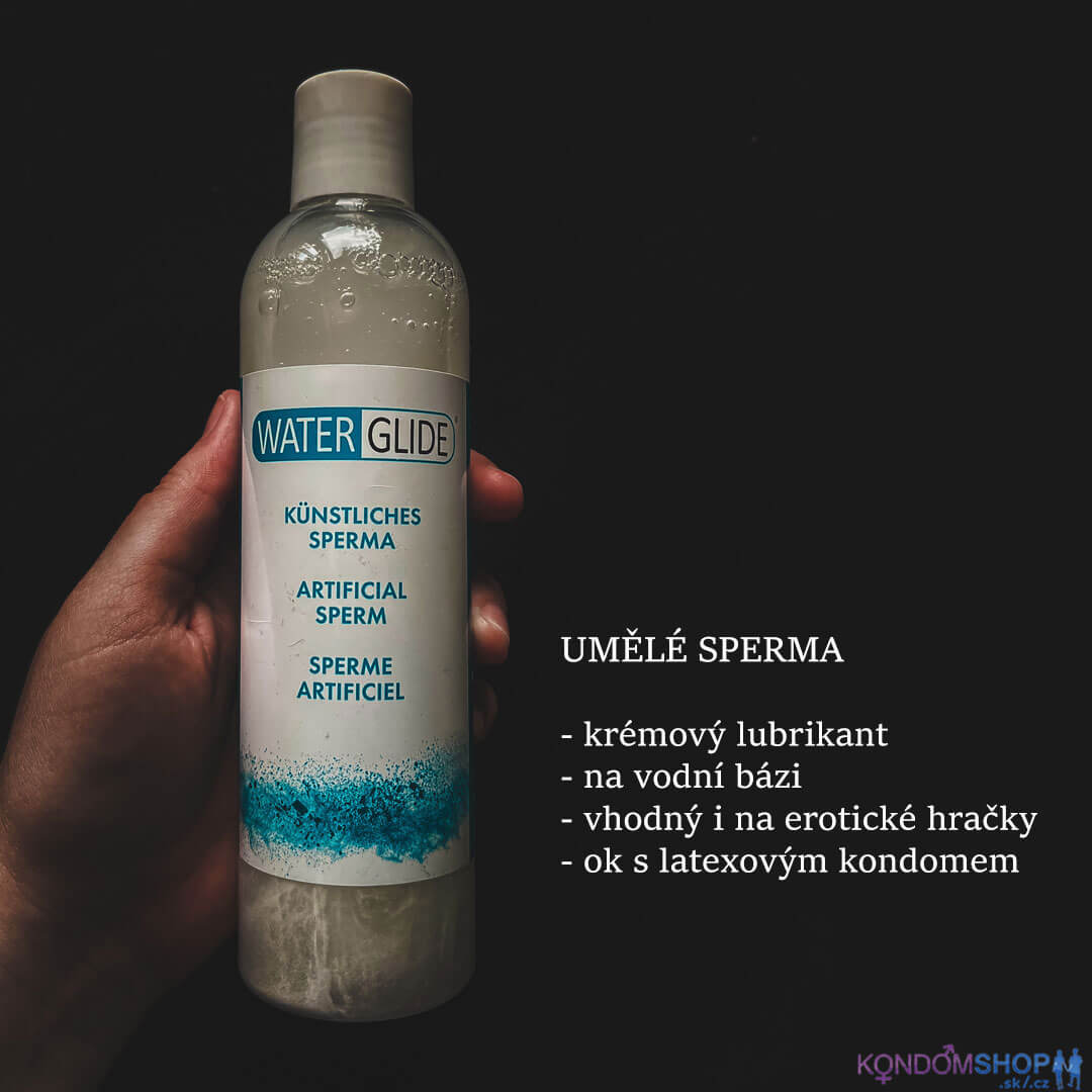 krémový lubrikant umělé sperma