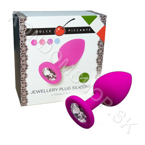 Dolce Piccante Jewellery Plug Silicone anální šperk Small