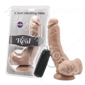 Get Real 8 Inch vibrační dildo