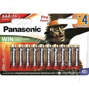 Panasonic baterie AAA 6+4ks