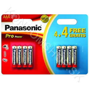 Panasonic Baterie AAA 8ks