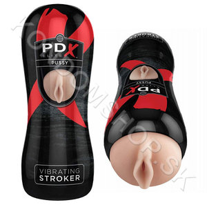 PDX Elite Pussy Vibrating Stroker