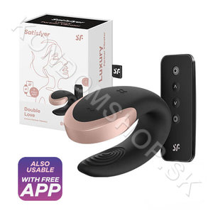 Satisfyer Double Love partnerský vibrátor