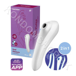 Satisfyer Dual Pleasure tlakový vibrátor