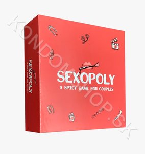 Sexopoly erotická stolní hra ENG