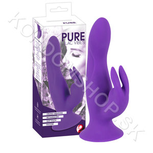 You2Toys Pure Lilac rabbit vibrátor s přísavkou