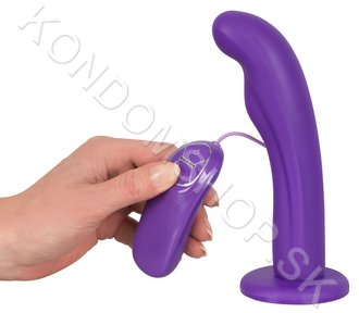 You2Toys Silicone Purple Vibrátor s přísavkou