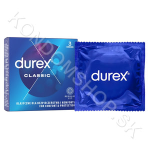 Durex Classic krabička CZ distribuce