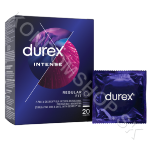 Durex Intense Orgasmic krabička CZ distribuce