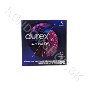 Durex Intense Orgasmic krabička CZ distribuce