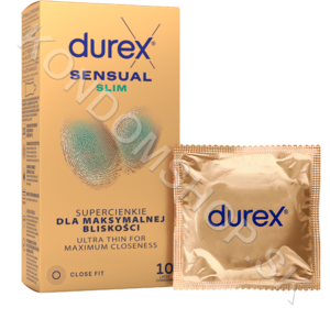 Durex Sensual (Invisible) Close Fit krabička