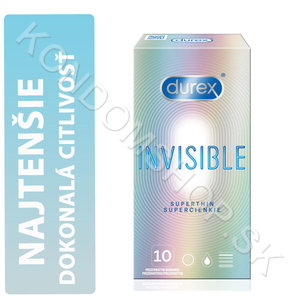 Durex Invisible Superthin (Extra Sensitive) krabička