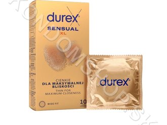 Durex Sensual (Invisible) XL extra large krabička
