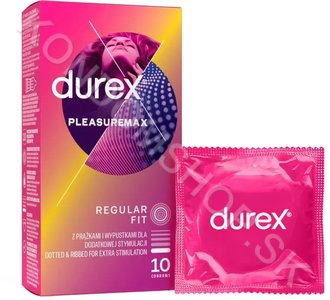 Durex Pleasuremax krabička CZ distribúcia