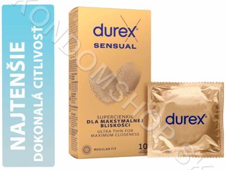 Durex Sensual (Invisible) Superthin krabička