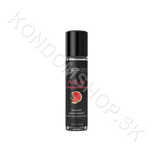 Wicked Aqua Watermelon ochucený lubrikant 30ml