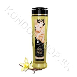 Shunga Desire erotický masážní olej Vanilka 240ml