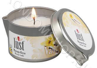 Lust masážní svíčka Vanilka 50ml