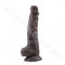 fashion dude dildo s prísavkou brown 8,5 inch