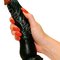 čierne dildo s prísavkou african lover 23cm 3