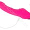 strapless strap on vibračné dildo ružové you2toys 6