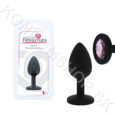 All Time Favorites Silicone Diamond Anal Plug