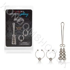 CalExotics Nipple and Clitoral Jewelry intímní šperky