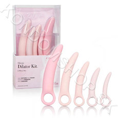 CalExotics Silicone Dilator Kit vaginální dilatátory set