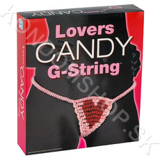 Candy G-String - bonbónové kalhotky se srdíčkem