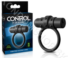 Control silikonový vibrační kroužek na penis
