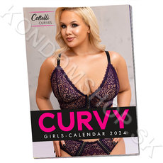 Erotický kalendář Curvy Girls 2024
