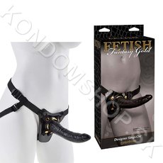 Fetish Fantasy Gold Designer Strap-on dildo