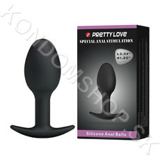 Pretty Love Heavy Balls Silicone Butt Plug