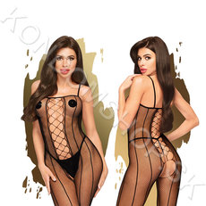 Penthouse Drop-dead tasty bodystocking black