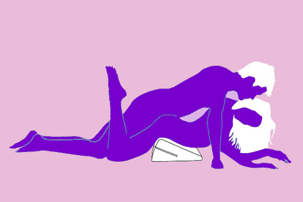 sexuální poloha zezadu so sex polštářem