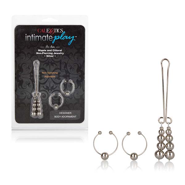 CalExotics Nipple and Clitoral Jewelry intímní šperky 