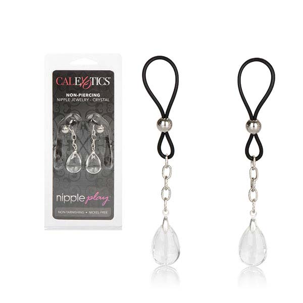 CalExotics Nipple Jewelry Crystal ozdoby na bradavky 