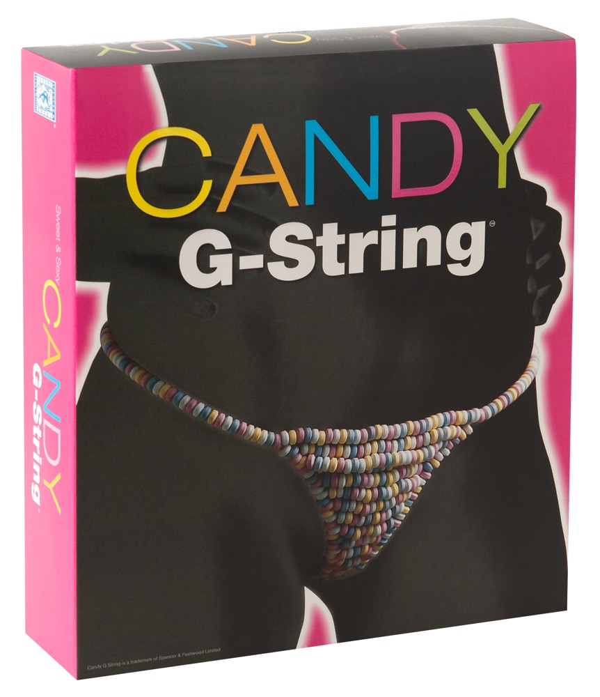 Candy G-String - bonbónové kalhotky
