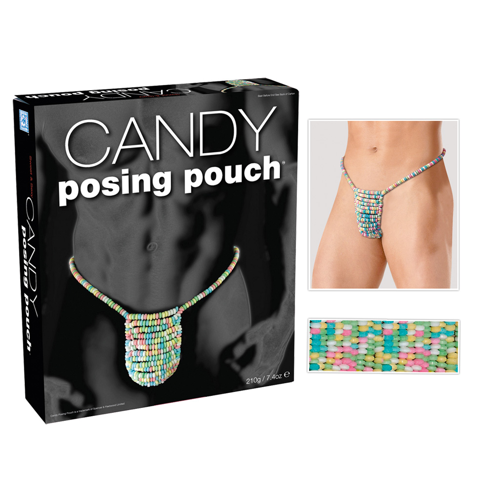 Candy Posing Pouch - Bonbónové slipy 