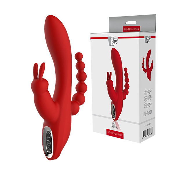 Levně Dream Toys Red Revolution Hera vibrátor