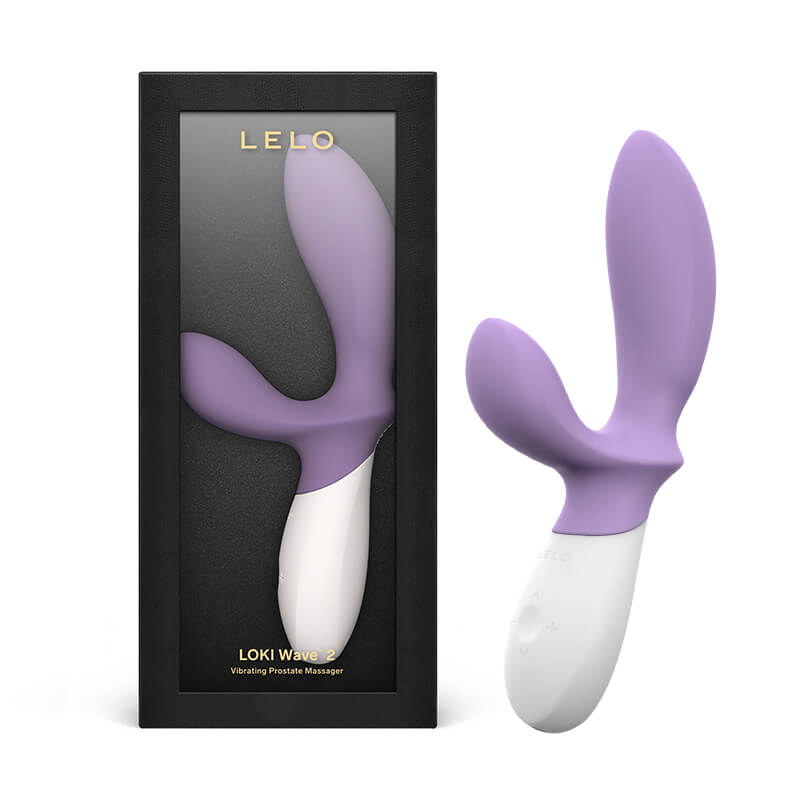 LELO Loki Wave 2 + LELO lubrikační gel 75ml zdarma Violet Dusk