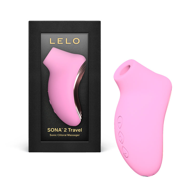 LELO Sona 2 Travel + LELO lubrikační gel 75ml zdarma pink