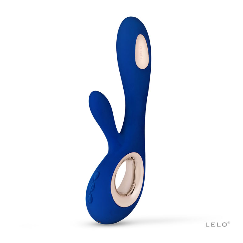 LELO Soraya Wave + LELO lubrikační gel 75ml zdarma midnight blue