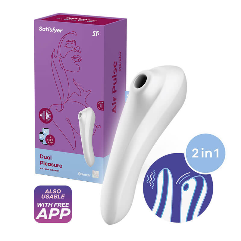 Satisfyer Dual Pleasure tlakový vibrátor 