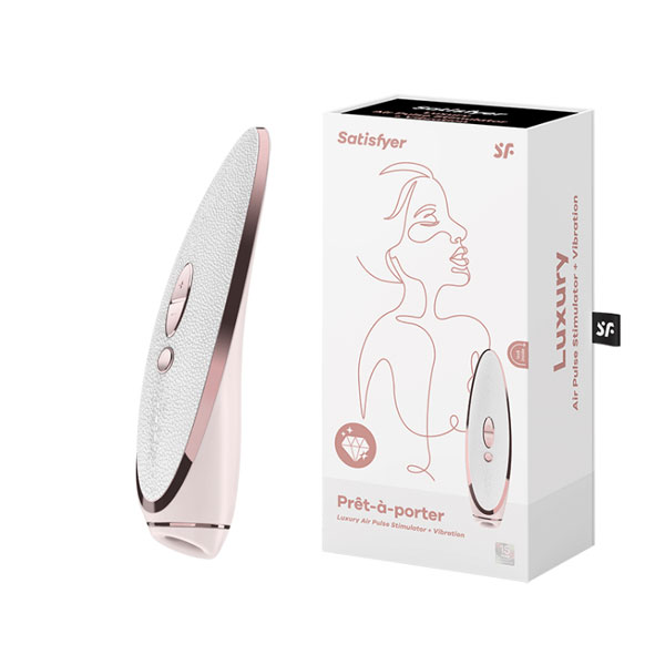 Satisfyer Luxury Prêt-à-porter vibrátor na klitoris 