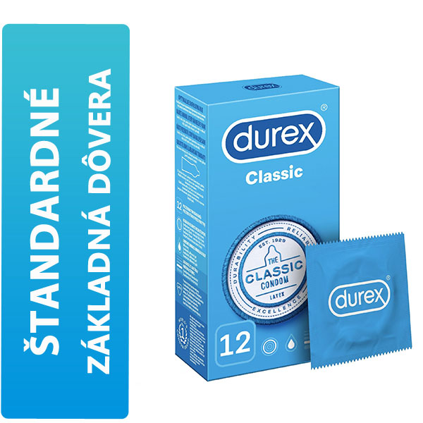 Durex Classic krabička CZ distribuce 