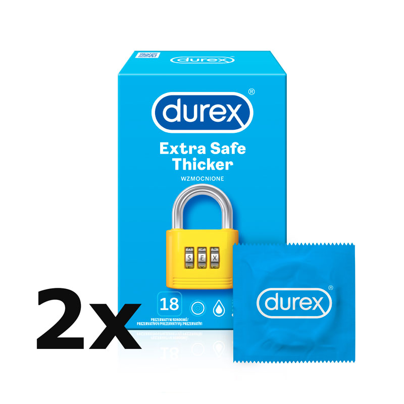 Durex Extra Safe krabička CZ distribuce 36 ks